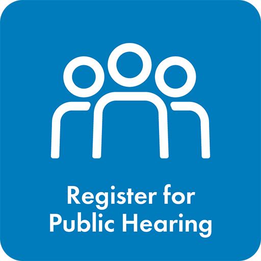 Register for Public Hearing